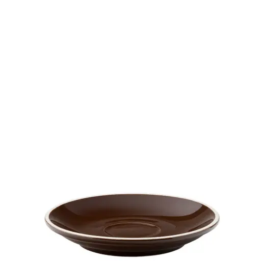 [PR/04533] Barista Espresso Brown Saucer 4.75" (12cm) 