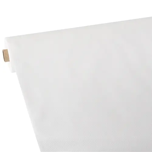 [PR/00941] Tischdecke, stoffähnlich, Vlies "soft selection plus" 25 m x 1,18 m weiss
