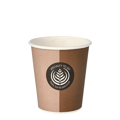 [PR/00947] Trinkbecher Pappe "To Go" 0,2 l Ø 8 cm · 9,1 cm