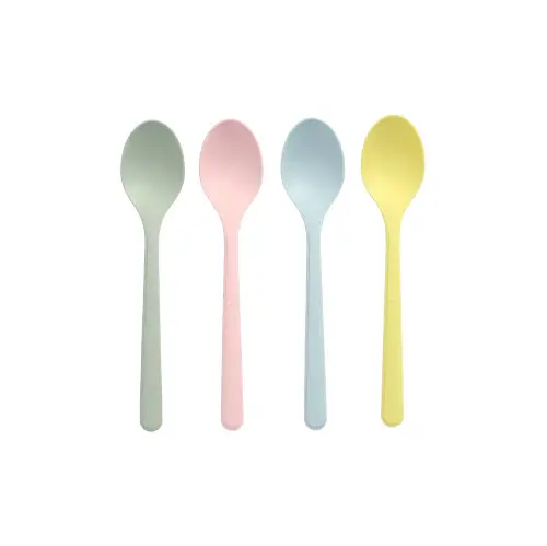 [PR/00980] Mehrweg-Eislöffel PP-MF 13 cm farbig sortiert extra stabil "Circulware" 