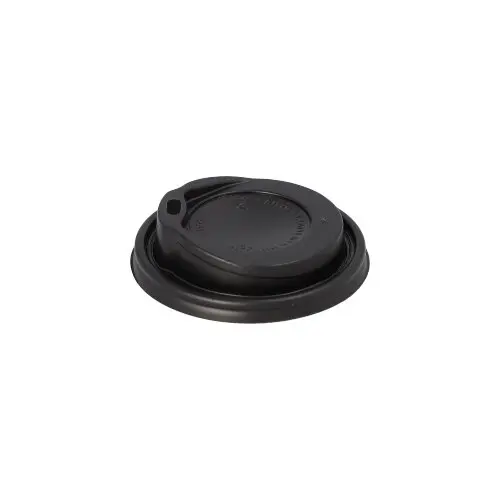 [PR/01042] Dom-Deckel PS "To Go" rund Ø 8 cm · 2,4 cm schwarz