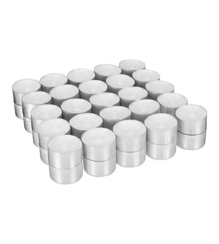 [PR/00734] Teelichter weiß 100 Stück pro Pack Brenndauer ca. 4 Stunden