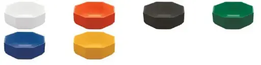 Schüssel 8-eckig 3000 ml aus Melamin   