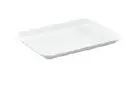 [PR/01509] Auslageplatte 240 x 180 x 17 mm aus Kunststoff weiß