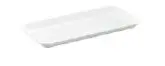 [PR/01510] Auslageplatte 300 x 150 x 17 mm aus Kunststoff weiß