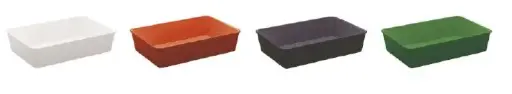 Auslageschale 420 x 280 x 100 mm aus Melamin  