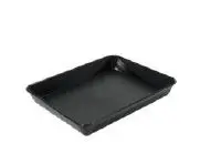 [PR/01625] Auslageschale 300 x 240 x 40 mm aus PP  schwarz