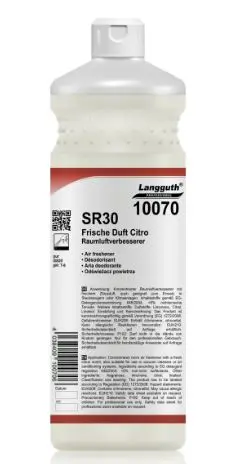 [PR/01689] Raumluftverbesserer SR30 Frische Duft Citro 1 l mit Sprühkopf