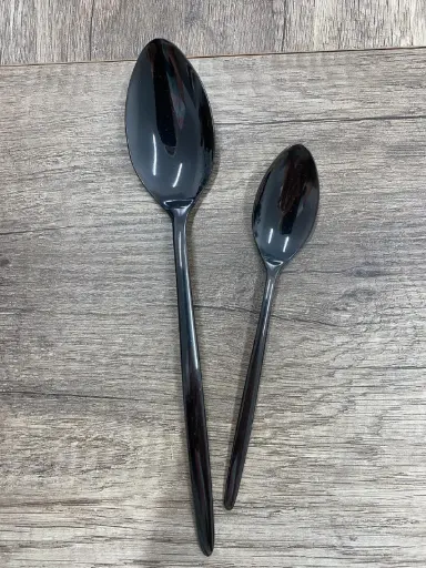 [PR/02355] Löffel titan 2 tlg. - Musterverkauf / Restposten Pinti 