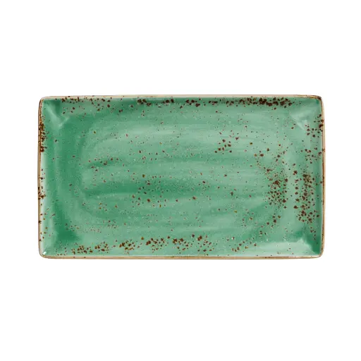 [PR/02557] Platte 33 x 19 cm Serie Craft aqua